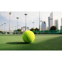 Green Artificial Grass For Paddle Tennis Court